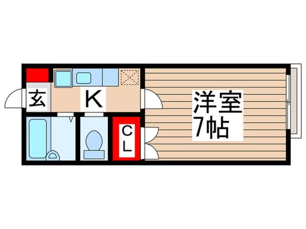 カセミア八潮の物件間取画像